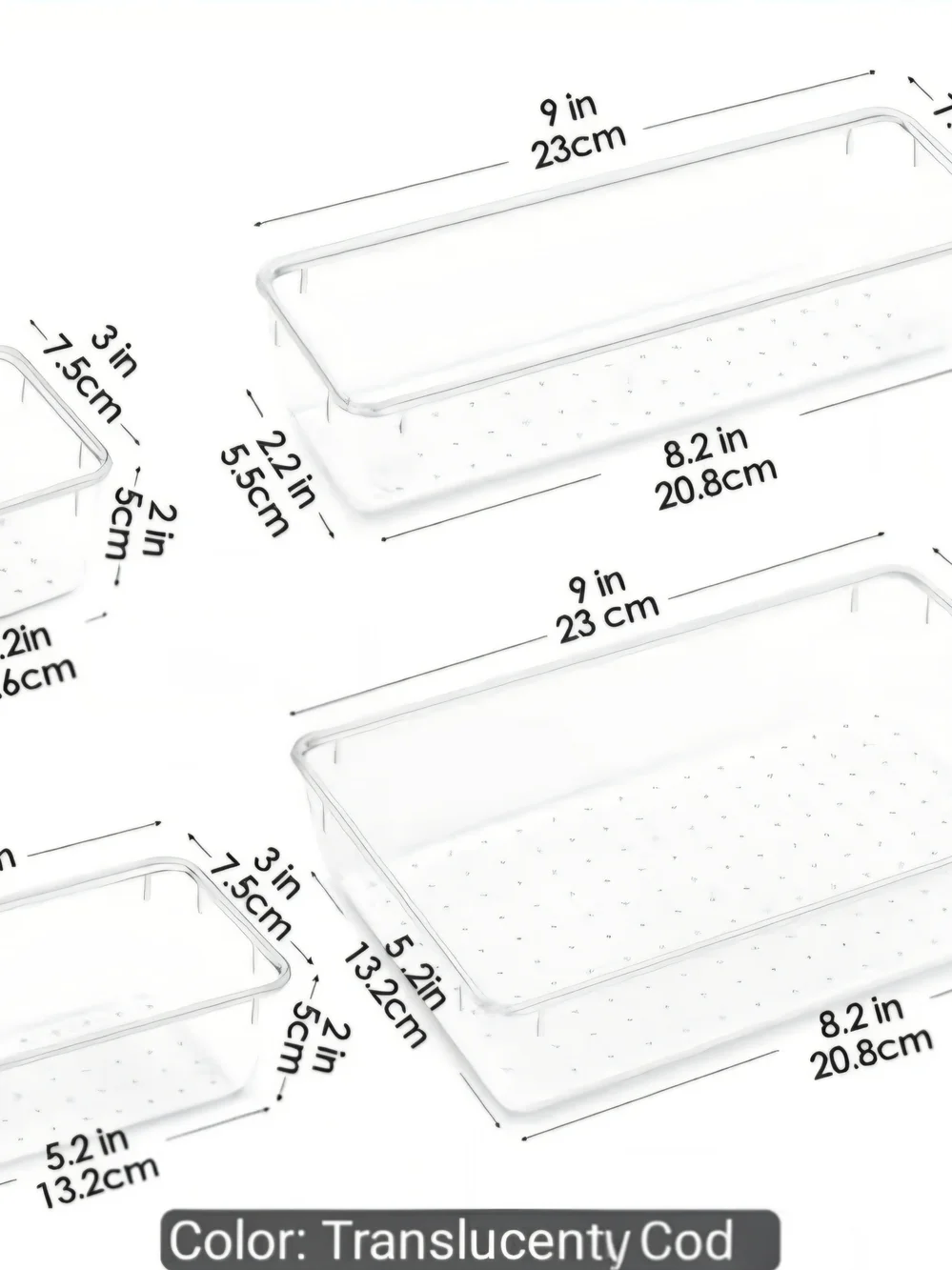 Plastic Storage Organizer